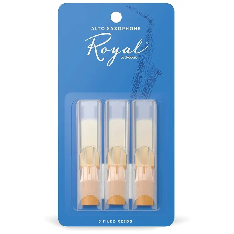 Rico by D'Addario Royal RJB0320 Alto Saxophone Reeds - Strength 2 - 3 Pieces Rico by D'Addario Royal RJB0320 Alto Saxophone Reeds - Strength 2 - 3 Pieces