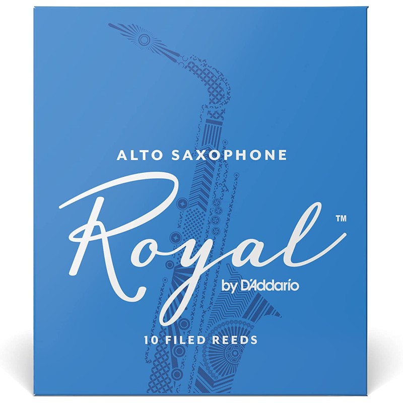 Rico by D'Addario Royal RJB1030 Alto Saxophone Reeds - Strength 3.0 - 10 Pieces