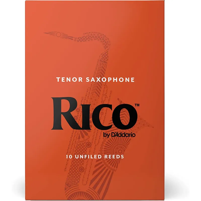 Rico by D'Addario RKA1020 Tenor Saxophone Reeds - Strength 2 - 10 Pieces Rico by D'Addario RKA1020 Tenor Saxophone Reeds - Strength 2 - 10 Pieces