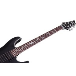 Schecter 1183 Electric Guitar Damien Platinum-6 FR - Satin Black (SBK)