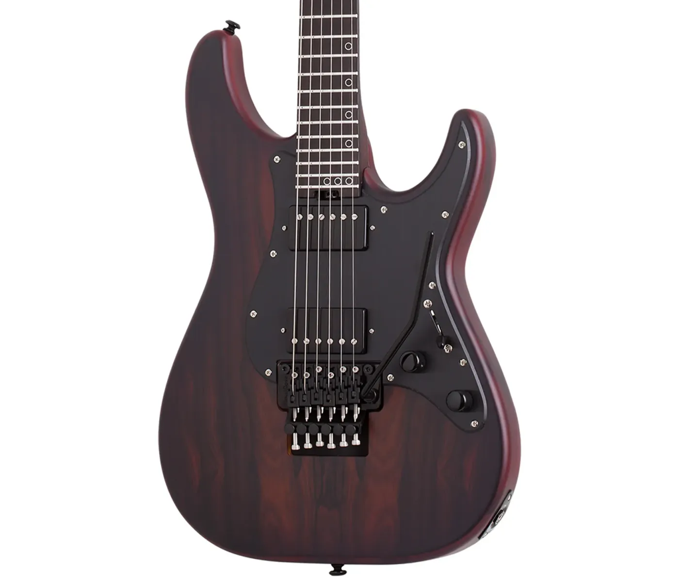 Schecter 1266 Electric Guitar Sun Valley Super Shredder Exotic FR Ziricote - Natural Satin