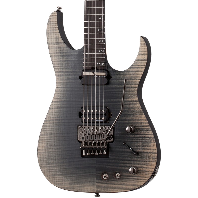 Schecter 1411 Electric Guitar Banshee Mach-6 FR S - Fallout Burst (FOB)