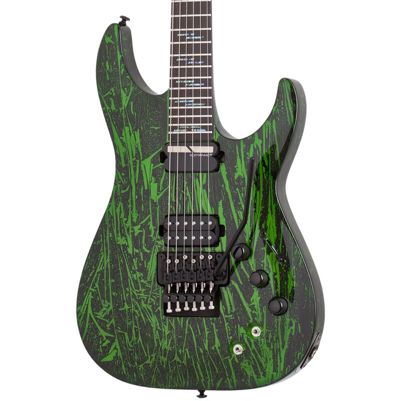 Schecter 1471 Electric Guitar C-1 FR S Silver Mountain - Toxic Venom