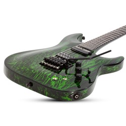 Schecter 1471 Electric Guitar C-1 FR S Silver Mountain - Toxic Venom