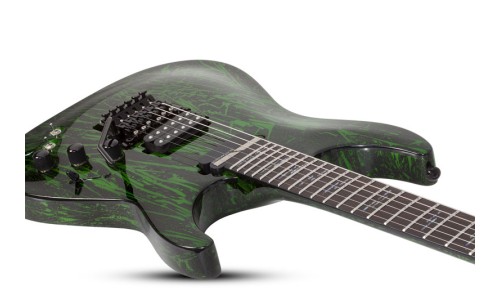 Schecter 1471 Electric Guitar C-1 FR S Silver Mountain - Toxic Venom