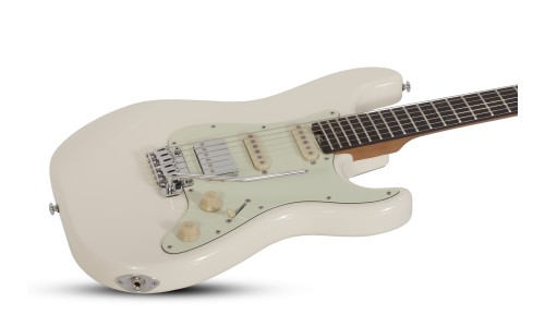 Schecter 1541 Electric Guitar Nick Johnston Signature Traditional HSS Electric Guitar - Atomic Snow