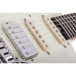 Schecter 1541 Electric Guitar Nick Johnston Signature Traditional HSS Electric Guitar - Atomic Snow