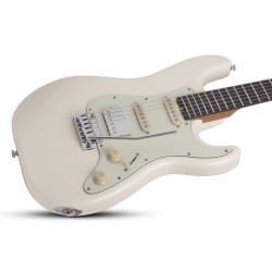 Schecter 1541 Electric Guitar Nick Johnston Signature Traditional HSS Electric Guitar - Atomic Snow