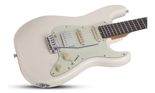 Schecter 1541 Electric Guitar Nick Johnston Signature Traditional HSS Electric Guitar - Atomic Snow