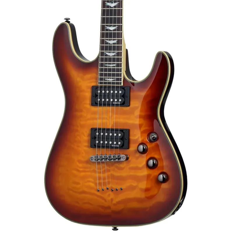 Schecter 2024 Electric Guitar Omen Extreme-6 - Vintage Sunburst Schecter 2024 Electric Guitar Omen Extreme-6 - Vintage Sunburst