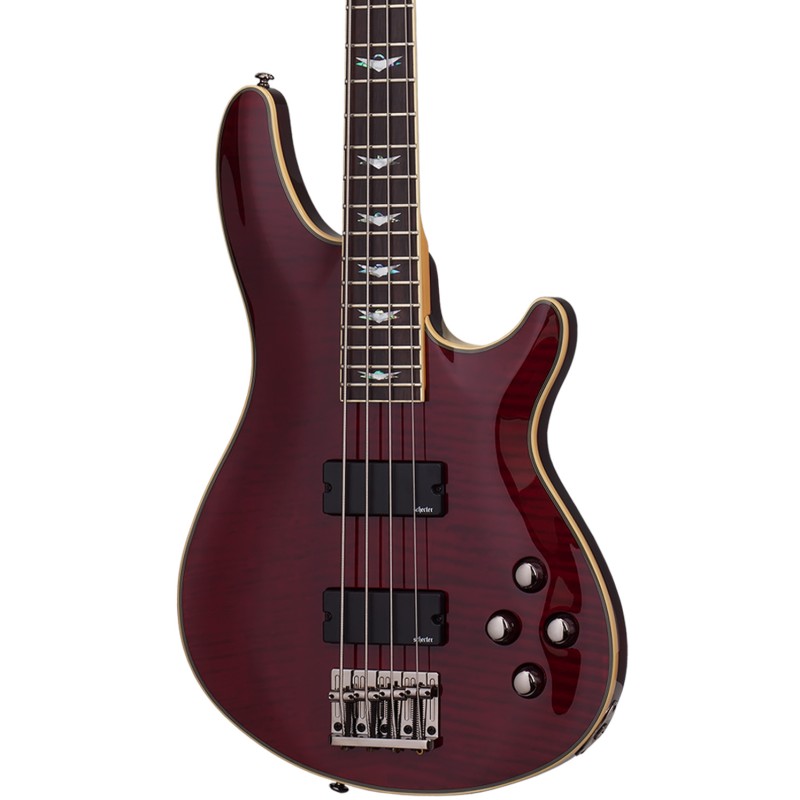 Schecter 2040 Electric Bass Omen Extreme 4 - Black Cherry (BCH)