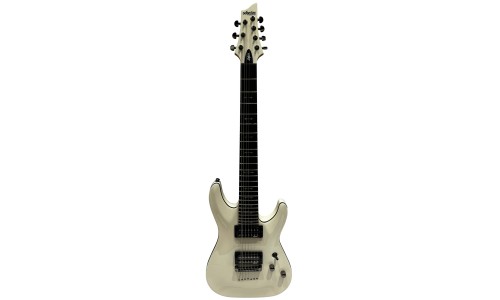 Schecter 2067 Electric Guitar Omen-7 - Vintage White