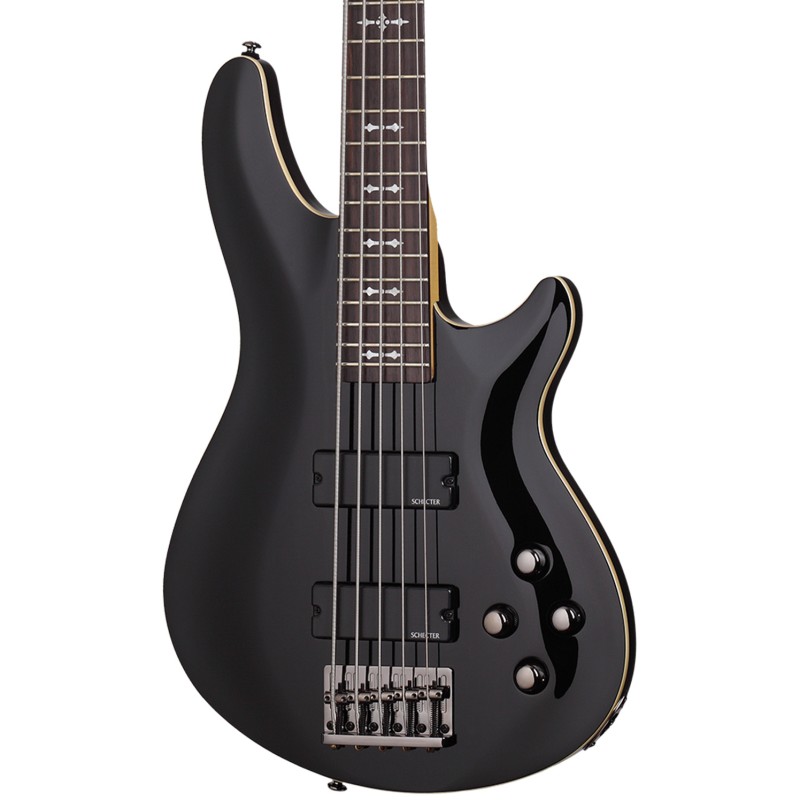 Schecter 2093 Electric Bass 5 Strings Omen-5 - Gloss Black (BLK)