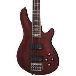 Schecter 2094 Electric Bass Omen-5 5-Strings - Walnut Satin (WSN) 