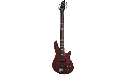 Schecter 2094 Electric Bass Omen-5 5-Strings - Walnut Satin (WSN) 