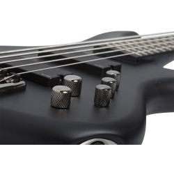 Schecter 2721 Electric Bass Stiletto Studio-5 - See-Thru Black Satin (STBLS)