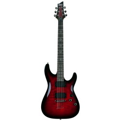 Schecter 3245 Electric Guitar Demon-6 - Crimson Red Burst