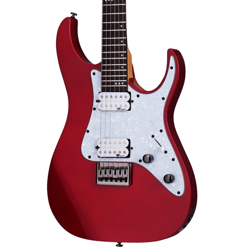 Schecter 3855 Electric Guitar SGR Banshee-6 - Metallic Red