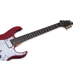 Schecter 3855 Electric Guitar SGR Banshee-6 - Metallic Red