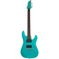 Schecter 428 Electric Guitar C-6 Deluxe - Satin Aqua