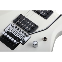 Schecter 435 Electric Guitar C-6 FR Deluxe - Satin White