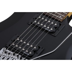 Schecter 436 Electric Guitar C-6 FR Deluxe Left Handed - Satin Black