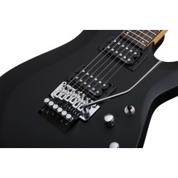 Schecter 436 Electric Guitar C-6 FR Deluxe Left Handed - Satin Black