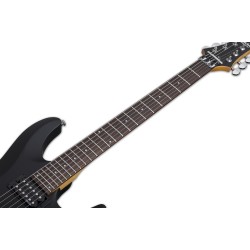 Schecter 436 Electric Guitar C-6 FR Deluxe Left Handed - Satin Black