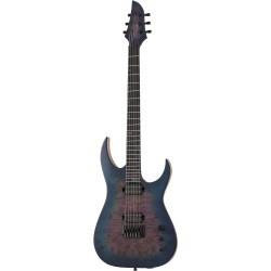 Schecter 826 Electric Guitar Keith Merrow KM-6 Strings MK-III Artist - Blue Crimson