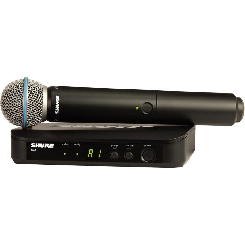 Shure BLX24UK/B58-H8E Wireless Vocal System with Beta 58A