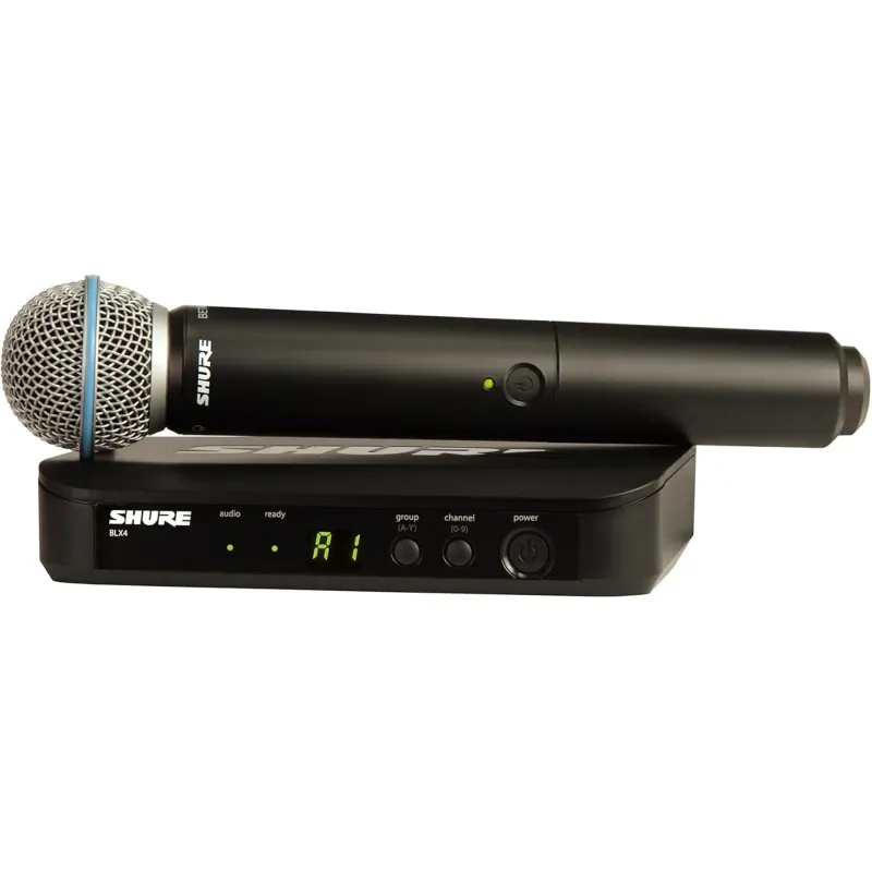 Shure BLX24UK/B58-H8E Wireless Vocal System with Beta 58A