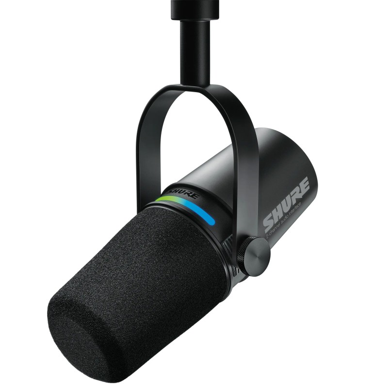 Shure MV7I Smart Mic and Interface Microphone - Black Shure MV7I Smart Mic and Interface Microphone - Black