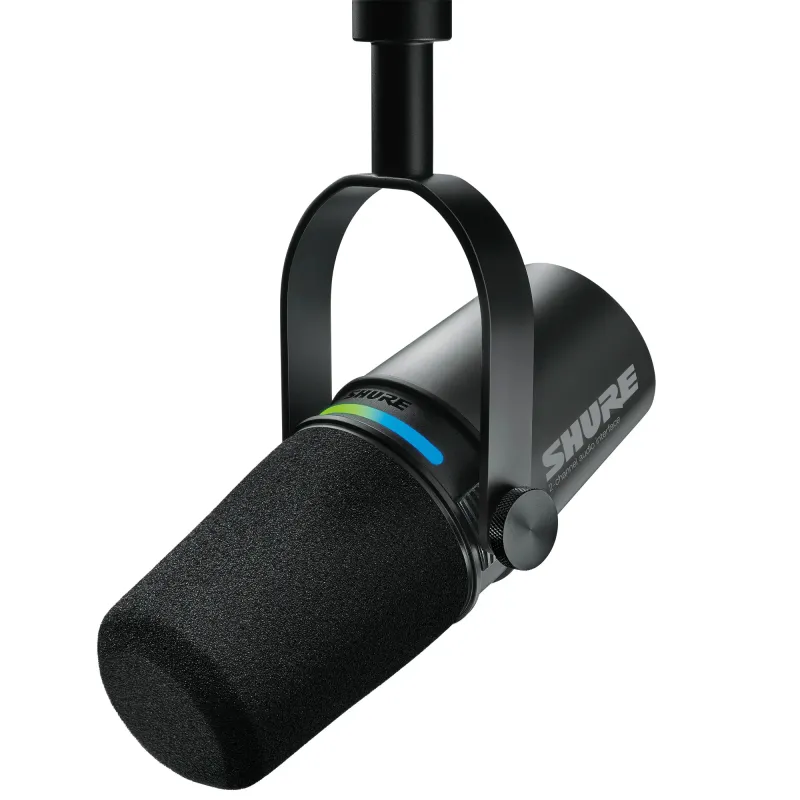 Shure MV7I Smart Mic and Interface Microphone - Black