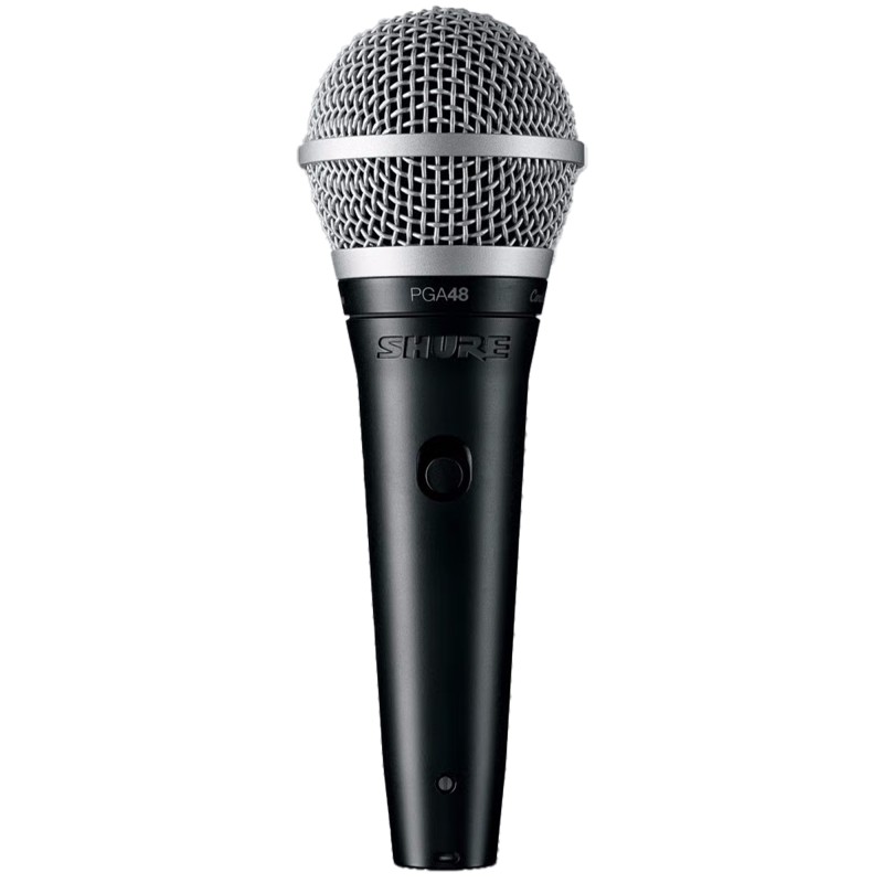 Shure PGA48-XLR-E  Handheld Microphone with 15ft - XLR Cable Shure PGA48-XLR-E  Handheld Microphone with 15ft - XLR Cable