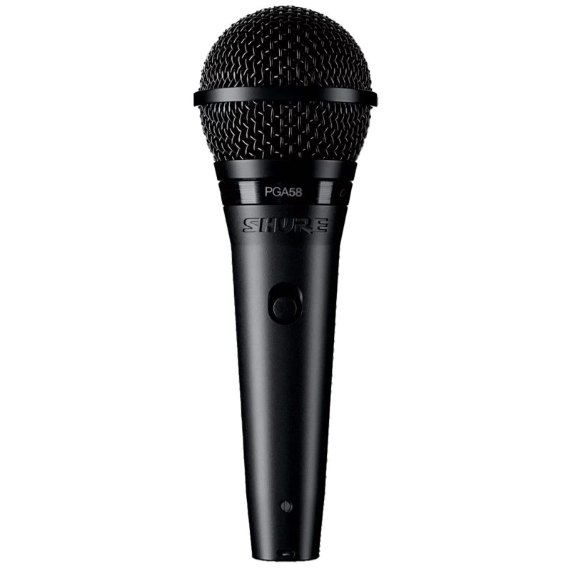 Shure PGA58-XLR-E Handheld Microphone with 15ft - XLR Cable Shure PGA58-XLR-E Handheld Microphone with 15ft - XLR Cable