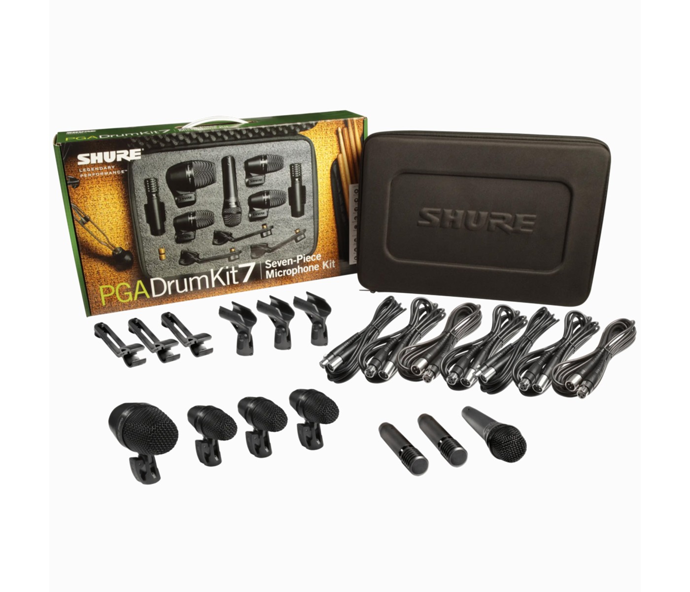 Shure PGADRUMKIT7 PGA Alta Drum Microphone Kit 7