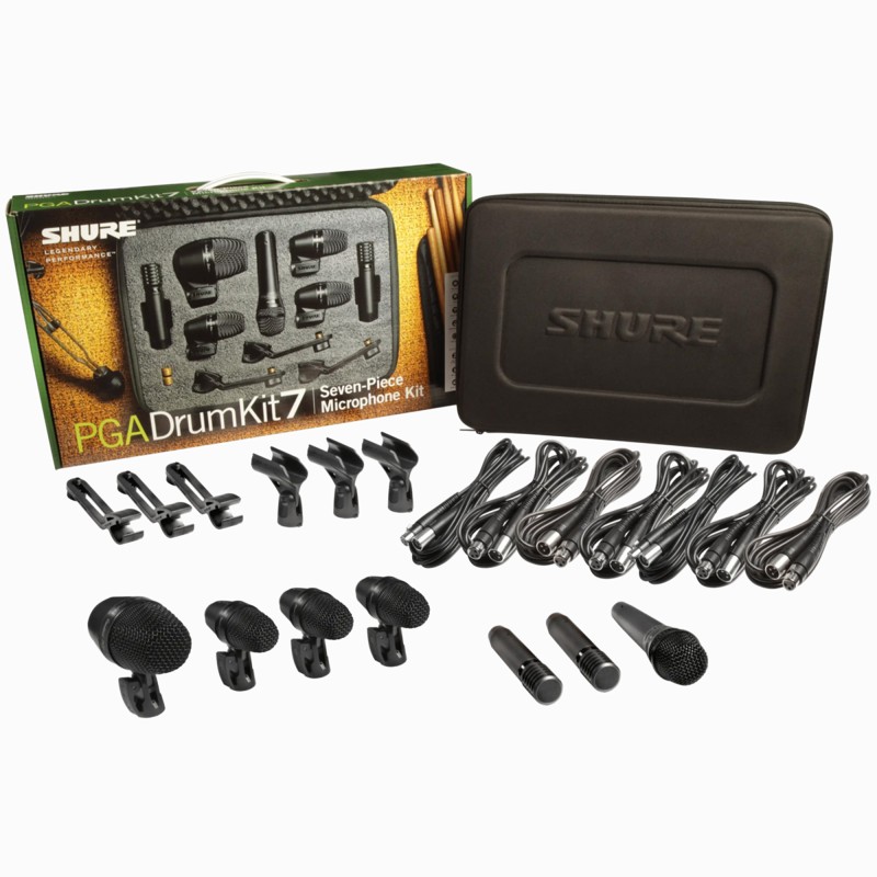 Shure PGADRUMKIT7 PGA Alta Drum Microphone Kit 7
