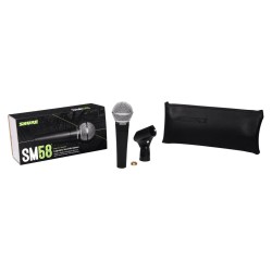 Shure SM58-LCE-X Cardioid Dynamic Vocal Microphone SM58