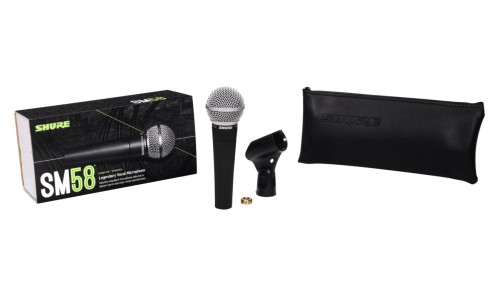 Shure SM58-LCE-X Cardioid Dynamic Vocal Microphone SM58