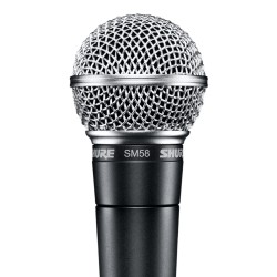 Shure SM58-LCE-X Cardioid Dynamic Vocal Microphone SM58