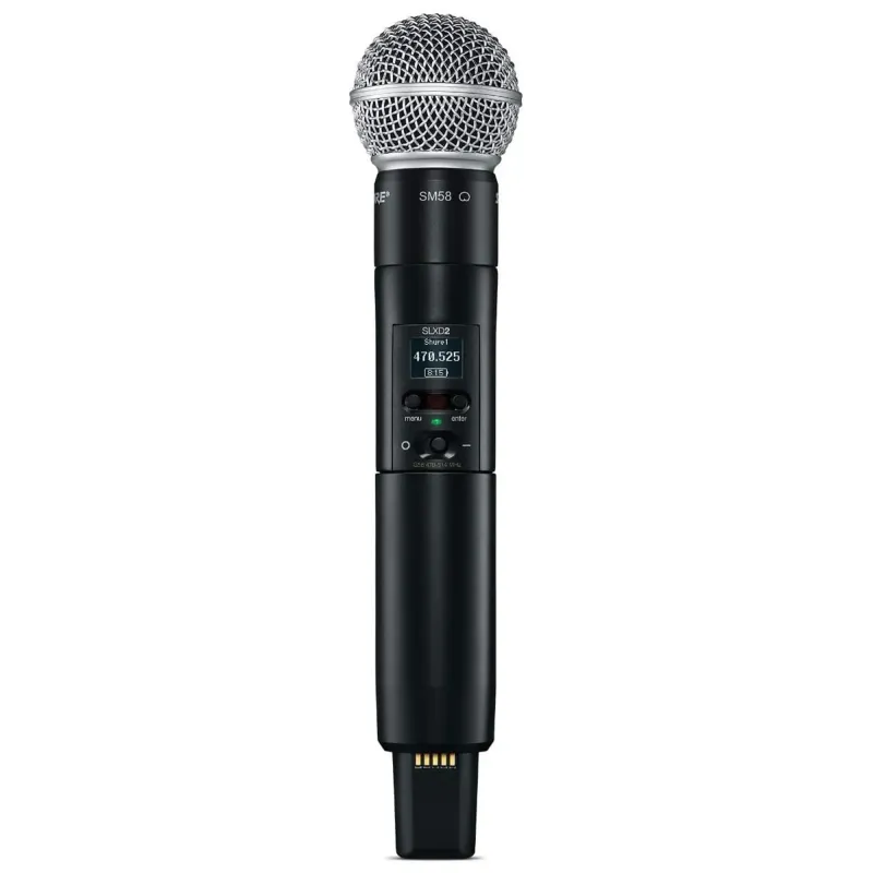 Shure SLXD2/SM58=-G59 Handheld W/SM58 Mic - 470-514MHz