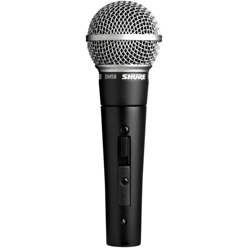 Shure SM58SE Cardioid Dynamic Vocal Microphone - Black