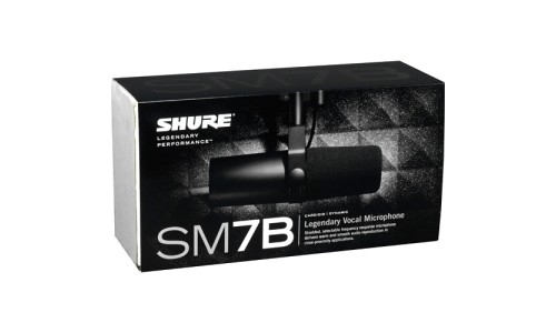 Shure SM7B Cardioid Dynamic Vocal Microphone