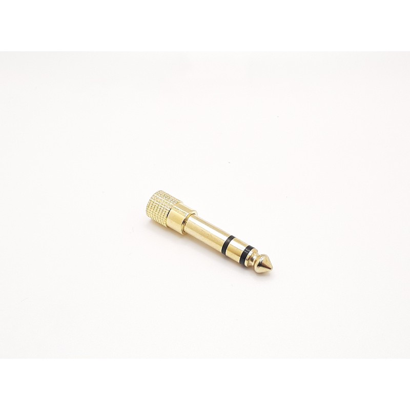 SMC Parts 3.5 mm Female To 1/4 Male Jack Adapter - Gold Plated