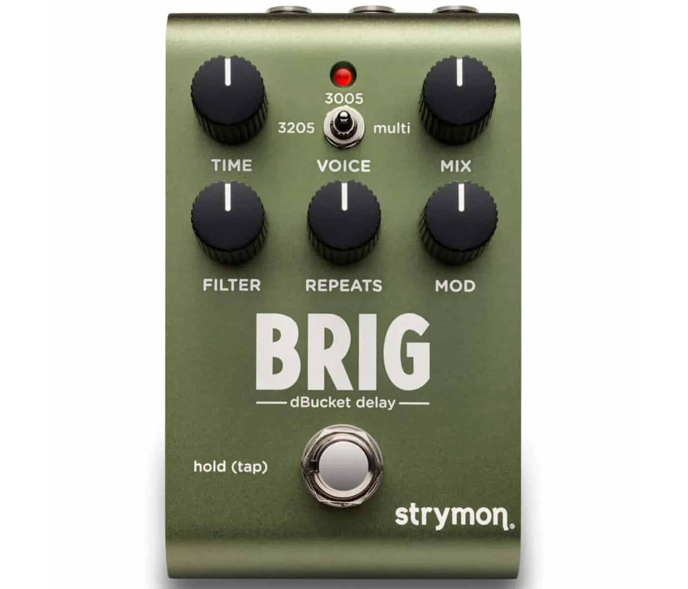 Strymon BRIG DELAY Brig Multi Voice dBucket Delay Pedal - Power Supply Included