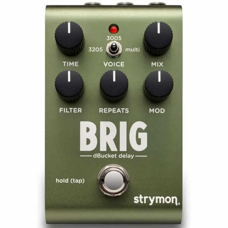 Strymon BRIG DELAY Brig Multi Voice dBucket Delay Pedal - Power Supply Included Strymon BRIG DELAY Brig Multi Voice dBucket Delay Pedal - Power Supply Included