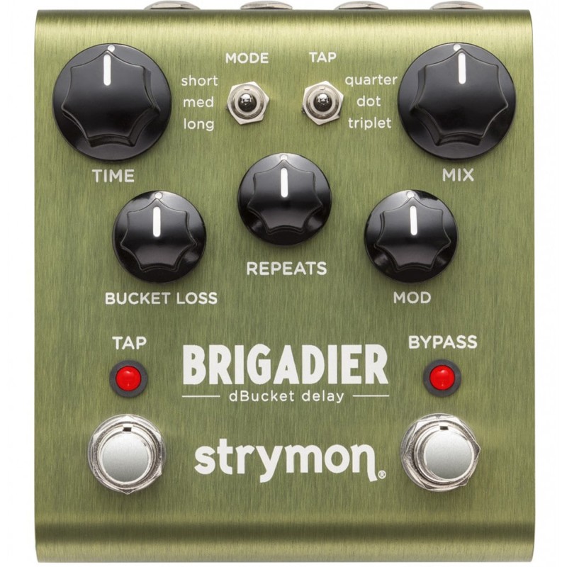 Strymon Brigadier dBucket Delay Pedal - Power Supply Included