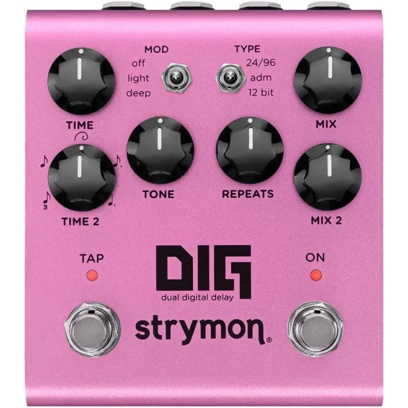 Strymon DIG V2 Digital Delay Pedal - Power Supply Included Strymon DIG V2 Digital Delay Pedal - Power Supply Included