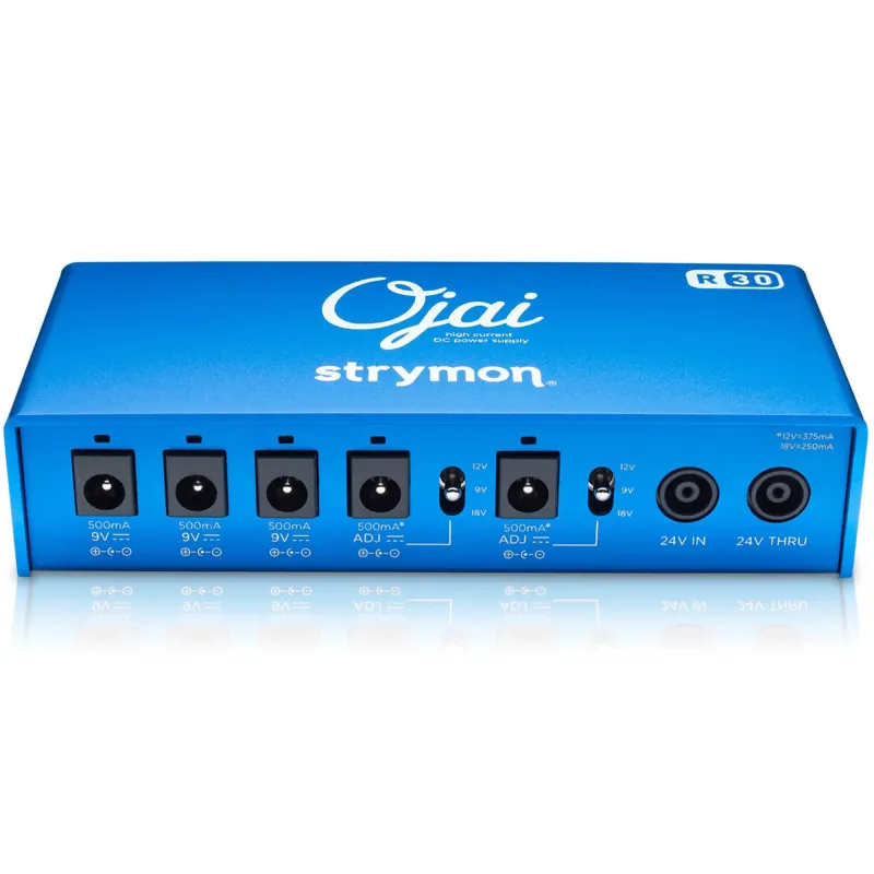 Strymon Ojai R30 5-Output High Current Guitar Pedal Power Supply Strymon Ojai R30 5-Output High Current Guitar Pedal Power Supply