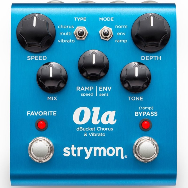 Strymon Ola dBucket Chorus and Vibrato Pedal